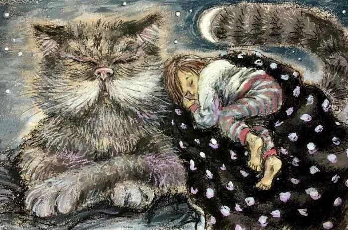 Доброй ночи. 💫
Только добрые мысли несут нас по течению жизни в правильном направлении.