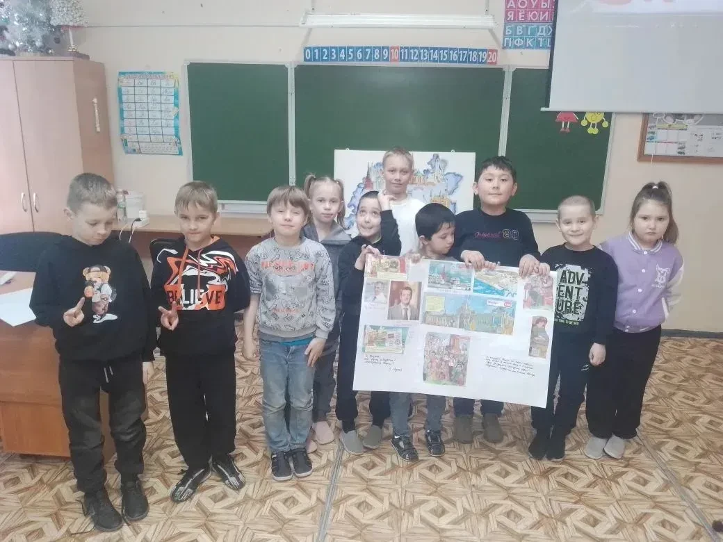 🎨 «Ковёр мира» — арт-проект от ребят из лагеря «Звёздный»! 🌍