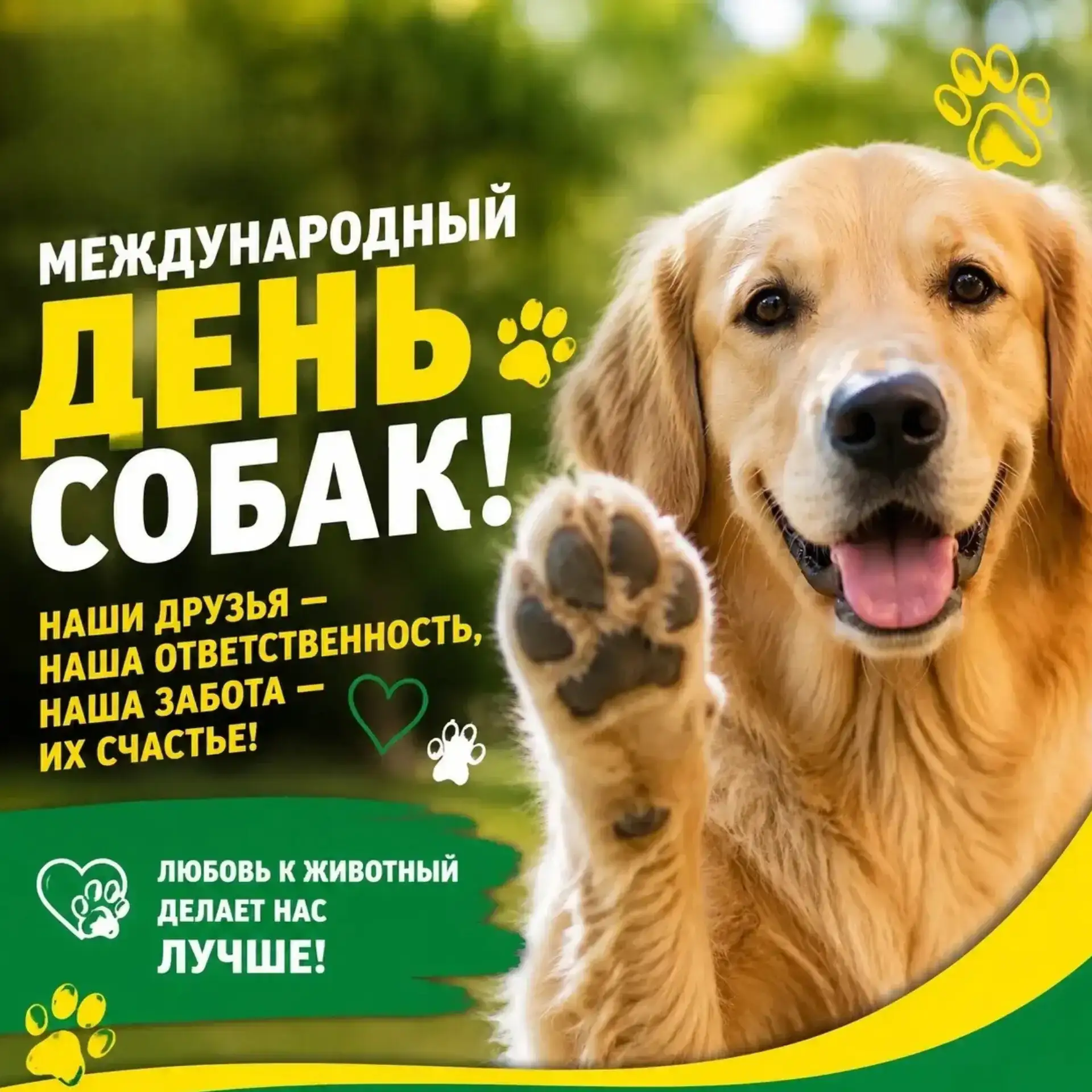 Сегодня, 2 июля, мы отмечаем Международный день собак! 🐕 Эти удивительные животные дарят нам безусл