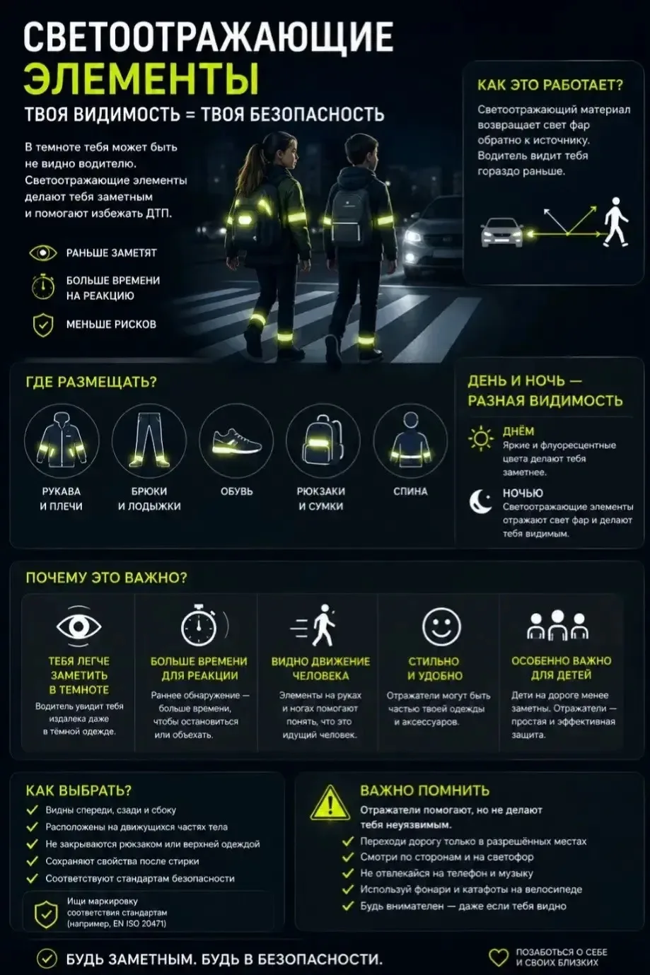 🚦 Безопасность на дороге — это не сложно