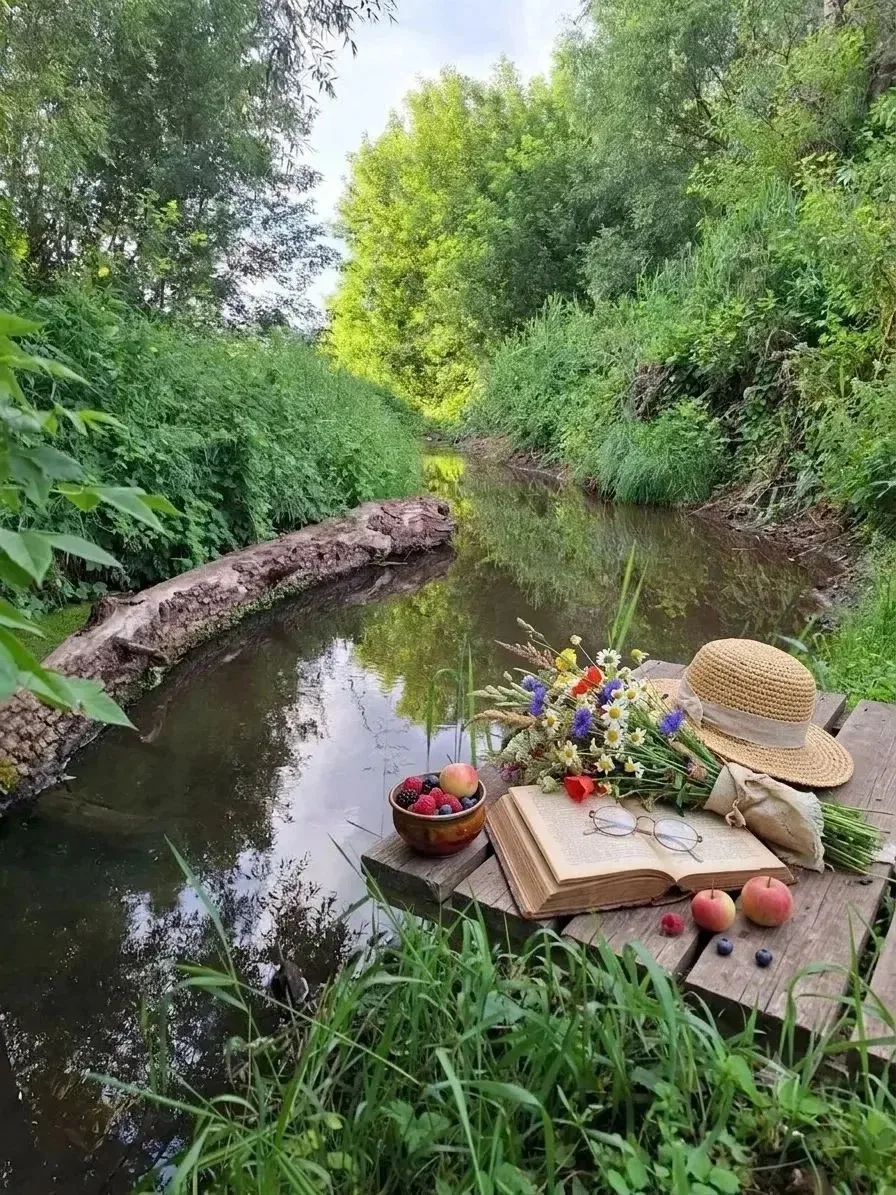За окном — прекрасное июльское утро! ☀️ Желаем вам чудесного дня, полного улыбок и вдохновения! 😊 П