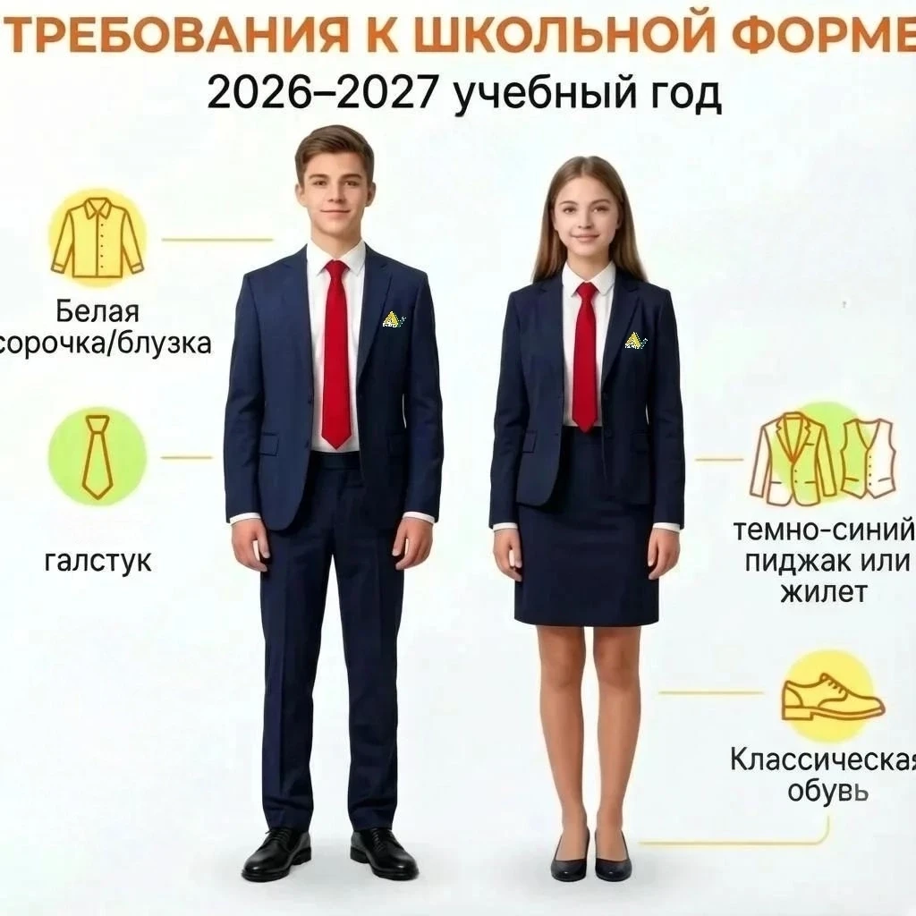 🤝 Порядок начинается с тебя! 

🎓 Школьная форма - это не просто одежда, а лицо нашего учебного зав