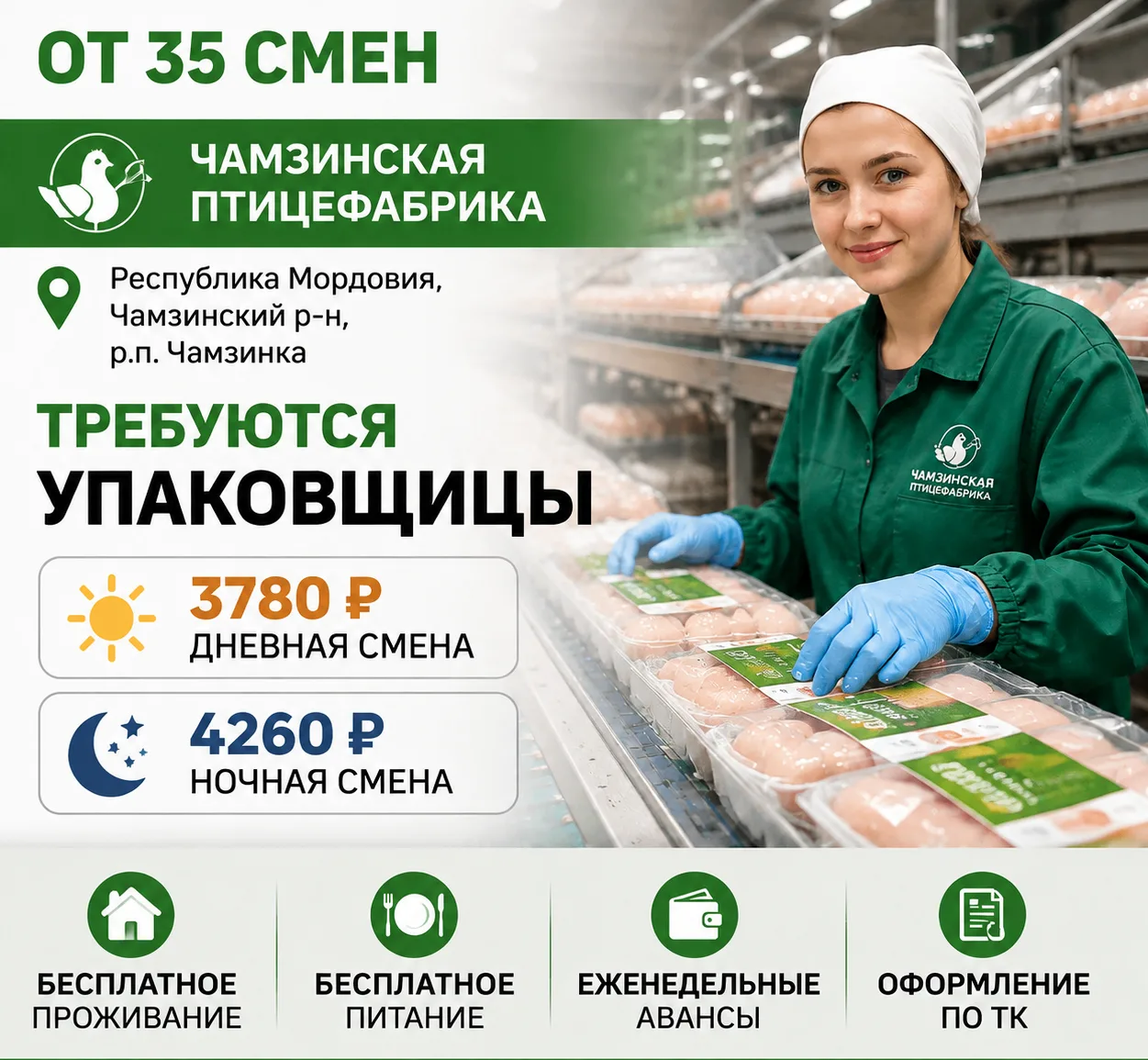 ⚡Чамзинская птицефабрика