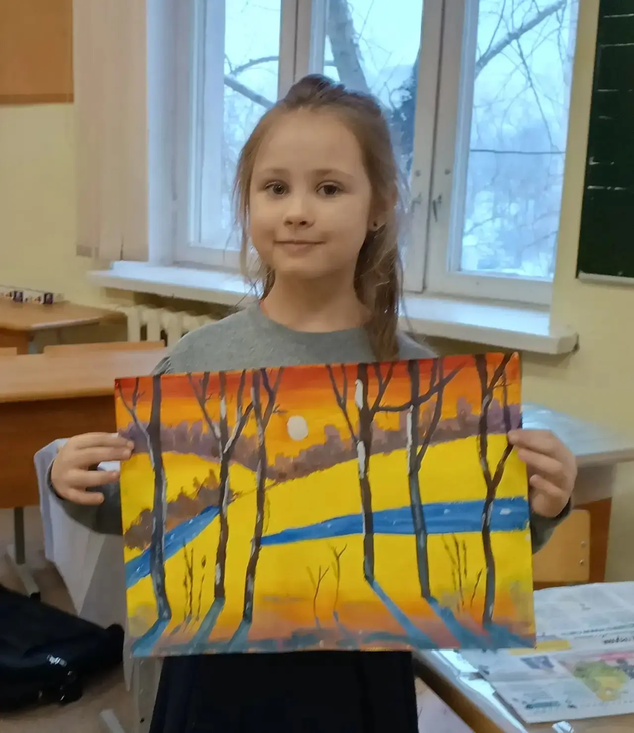 🎨БУДЕМ РИСОВАТЬ!  В корпусе на Тушинской улице, дом 2 открылась выставка наших юных художников.   На