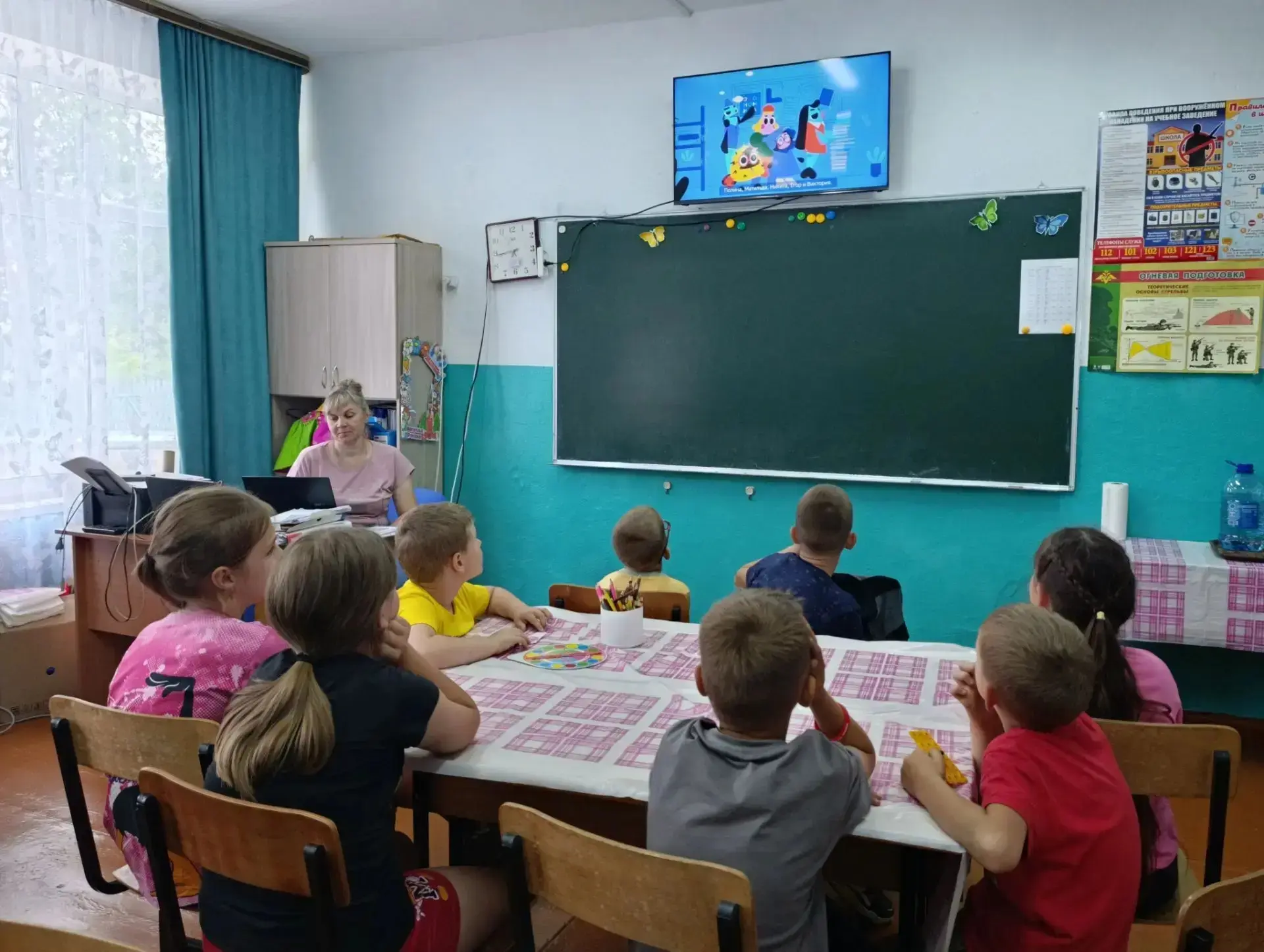 Наши ребята из пришкольного лагеря стали участниками Всероссийского просветительского проекта «День 