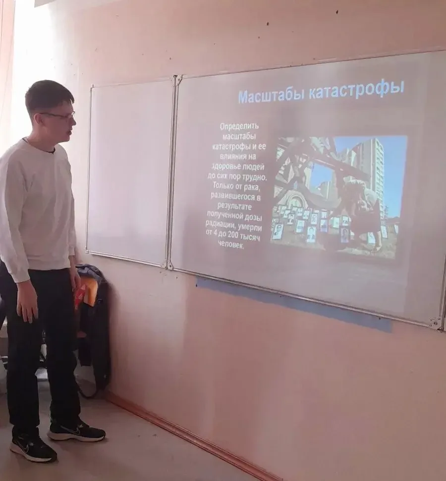 В школе продолжается цикл тематических бесед, посвященных одной из самых трагических страниц нашей и