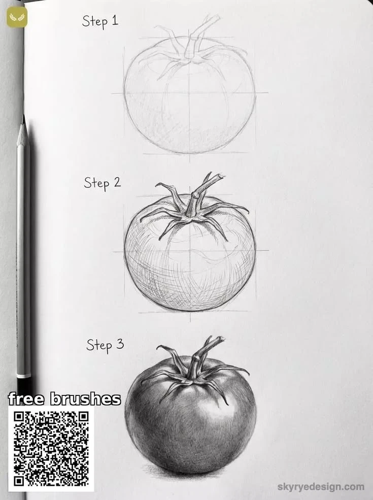 КАРАНДАШНАЯ ПРАКТИКА✏️