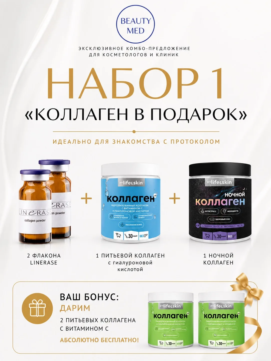 Эксклюзивное комбо-предложение для косметологов и клиник от BeautyMed