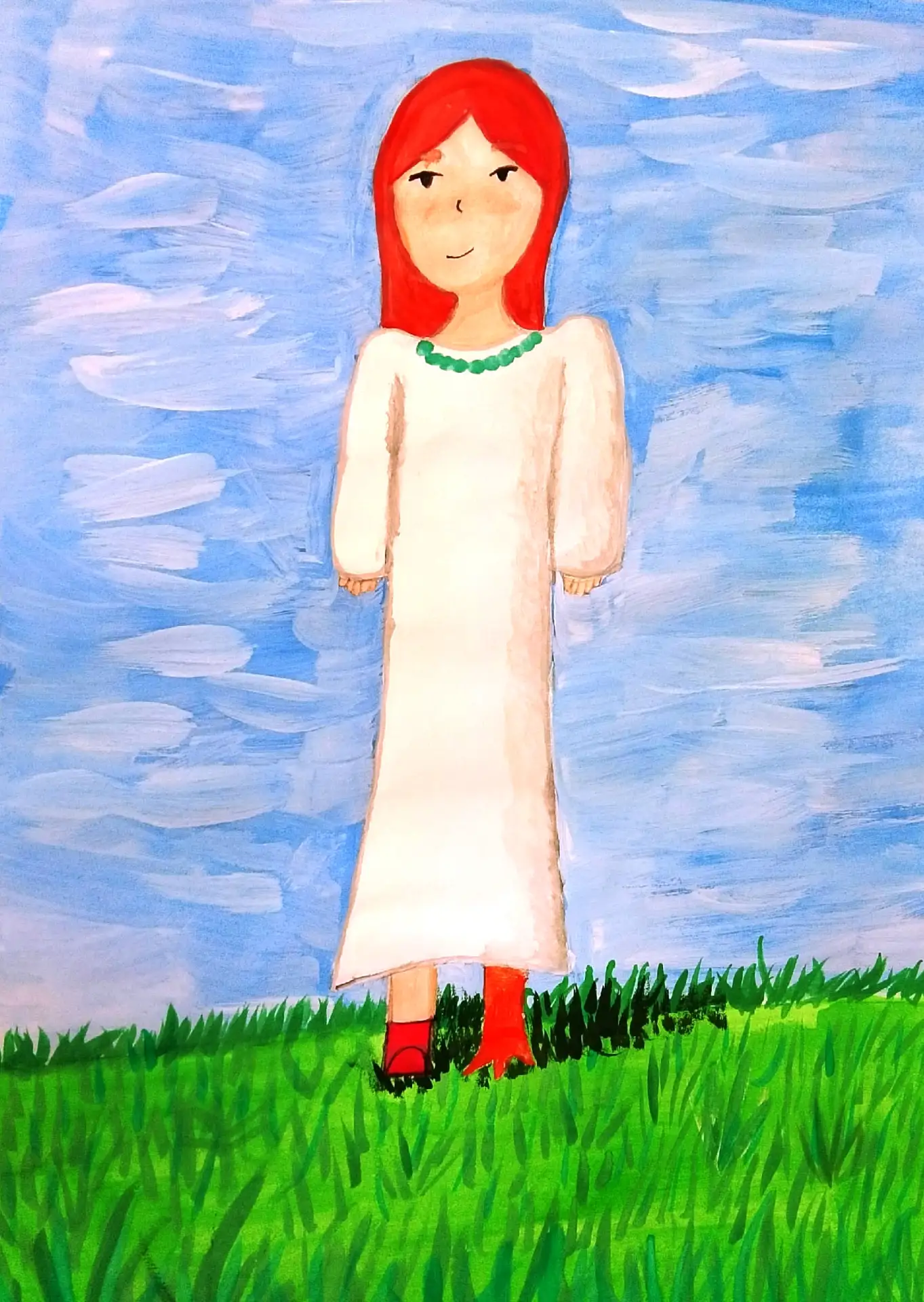 🎨 Шерстюкова Полина — участница конкурса «Иллюстрация сказок народов России»!
