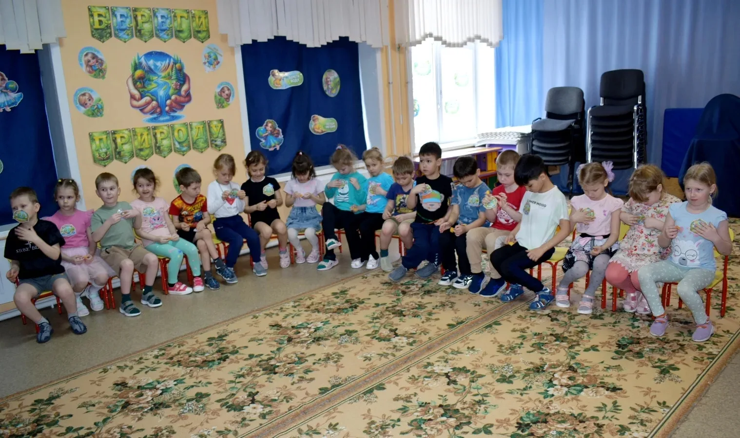 В честь Дня Земли воспитанники старшей и подготовительной групп отправились в познавате...