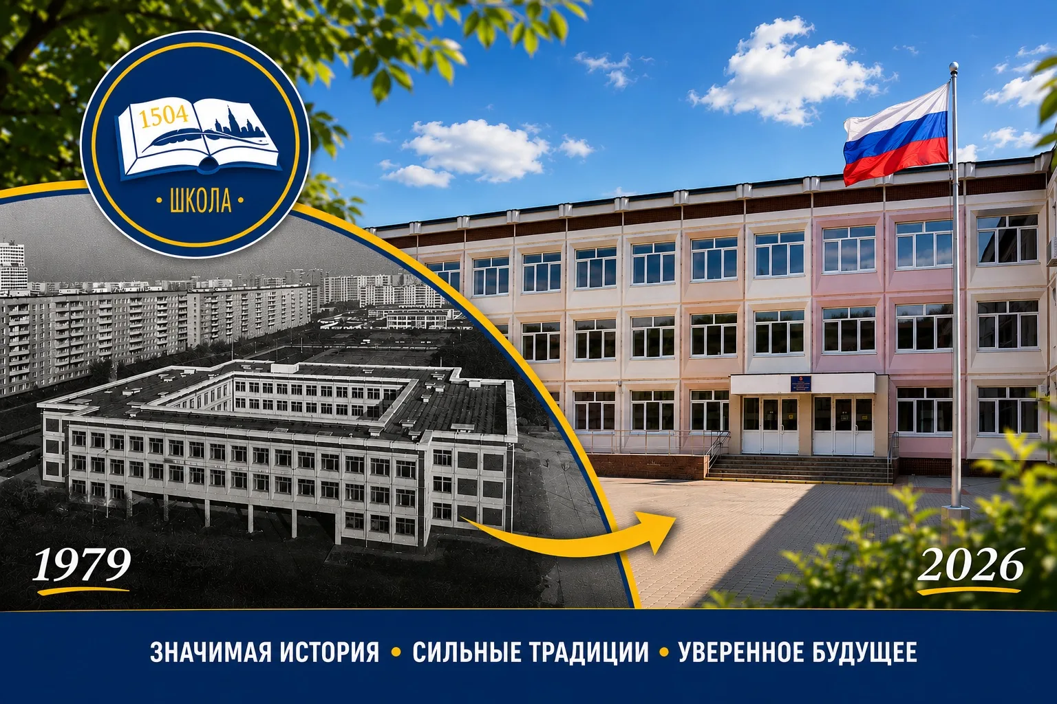 ГБОУ Школа №1504: значимая история, сильные традиции, уверенное будущее