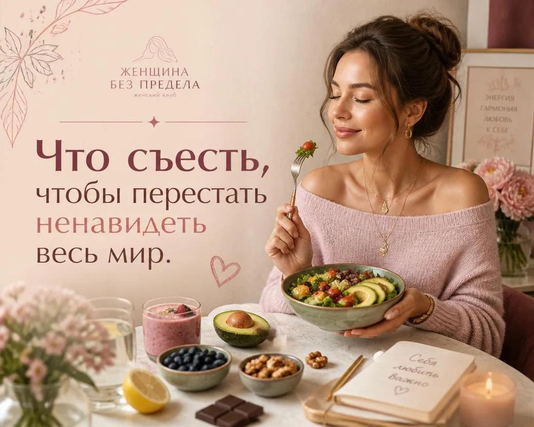 Что съесть, чтобы перестать ненавидеть весь мир.
