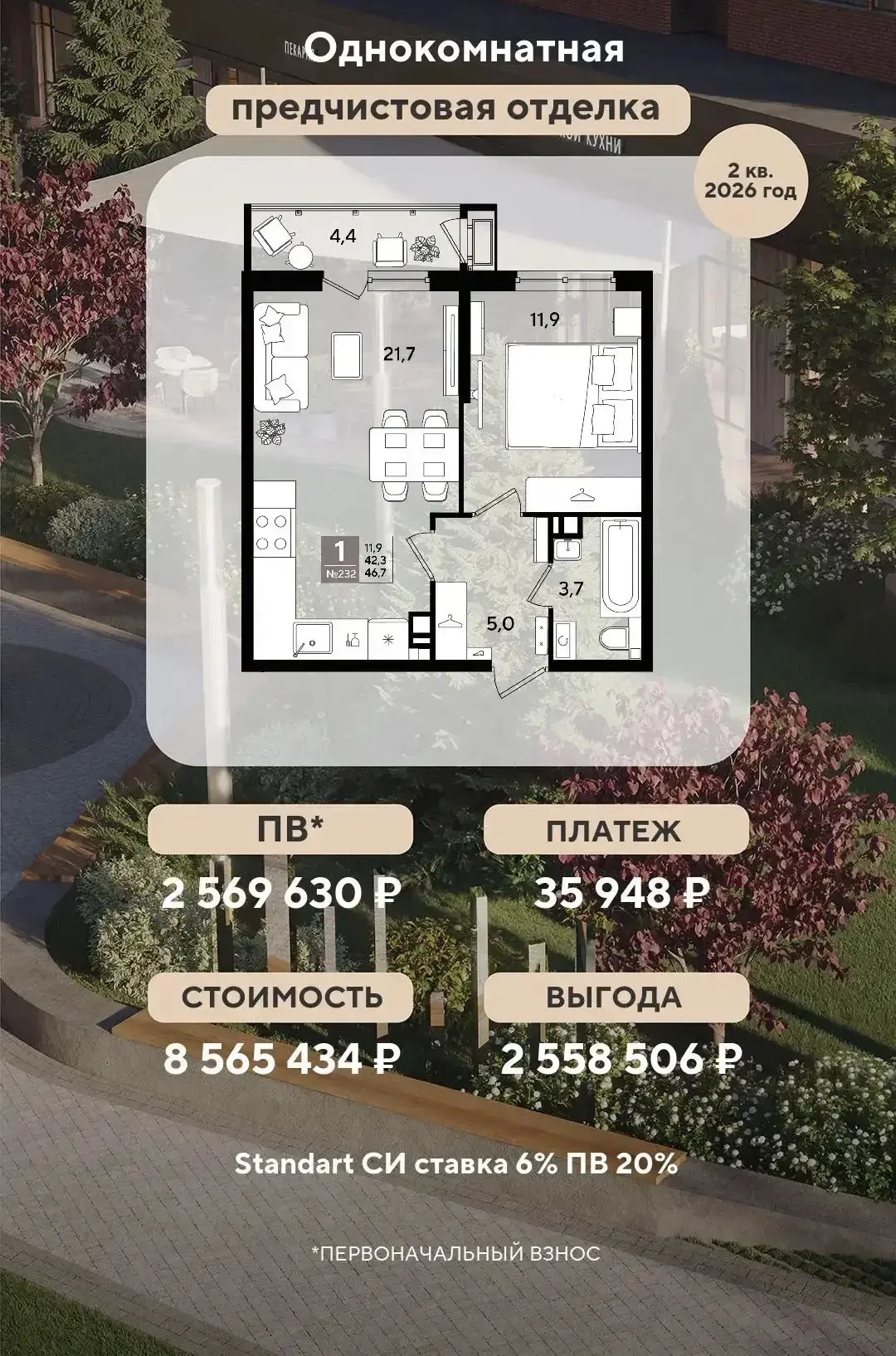 Скидка 23% квартиры в центре Краснодара🚀 консультация бесплатно звоните  89183115598