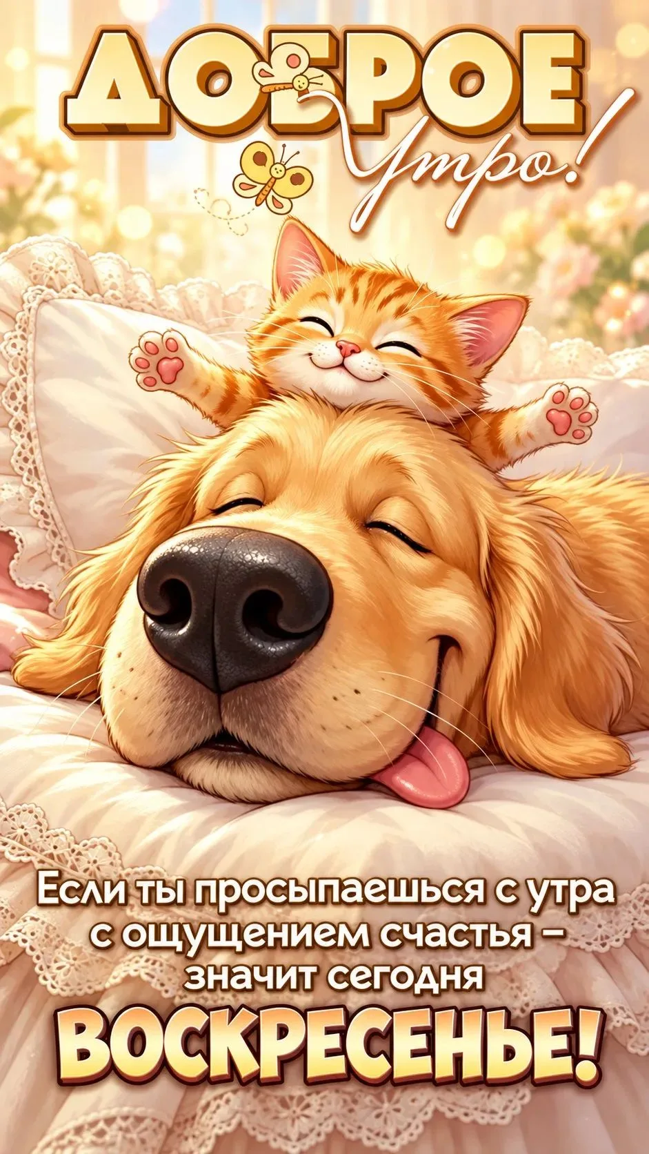 ДОБРОЕ ВОСКРЕСНОЕ УТРО ☀️