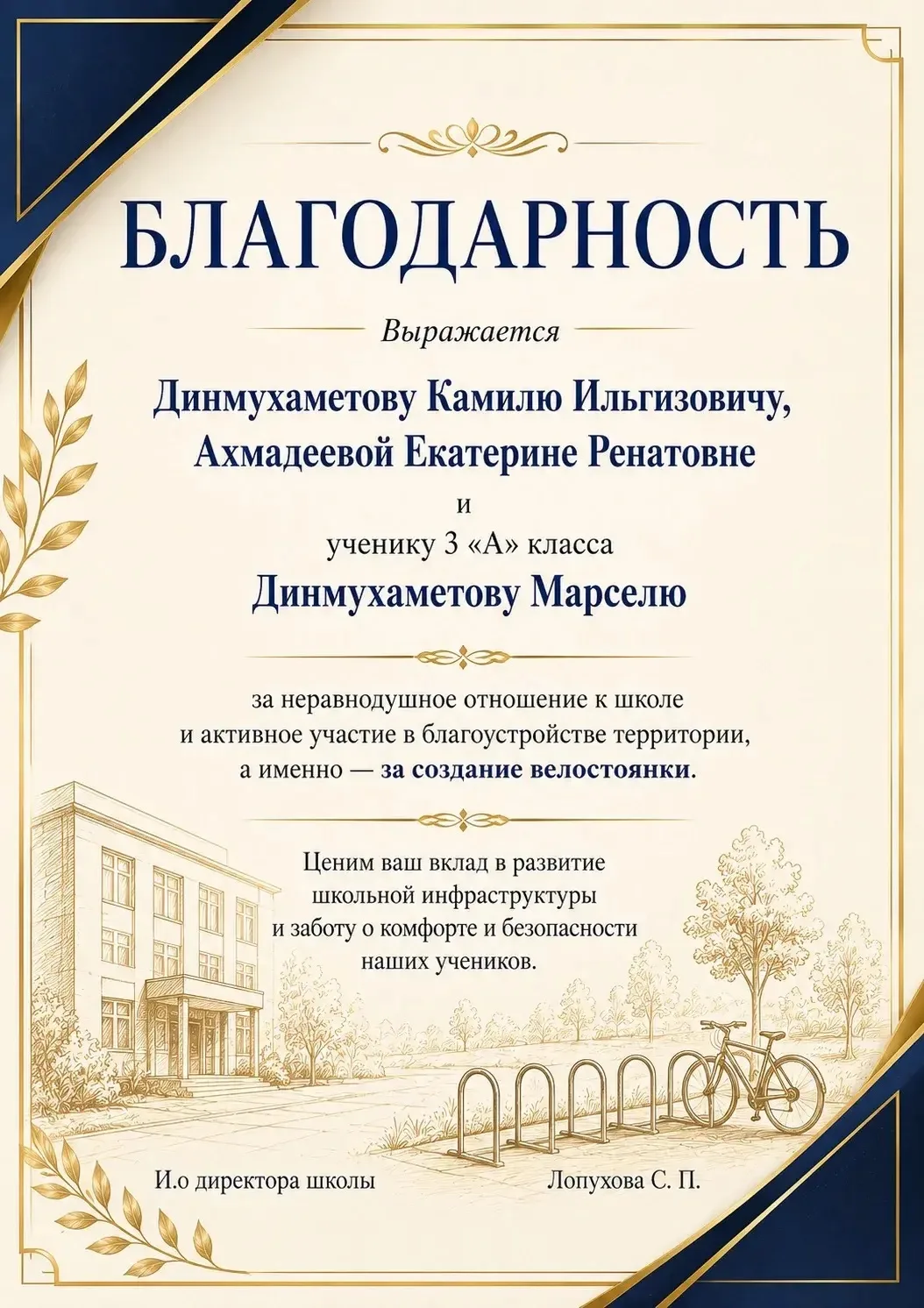 Ура! У нас появилась собственная велопарковка! 🚲😍