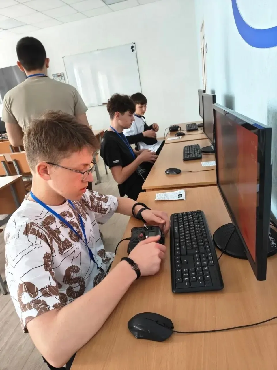 Команда воспитанников Центра технического творчества и инновационных технологий достойно представила