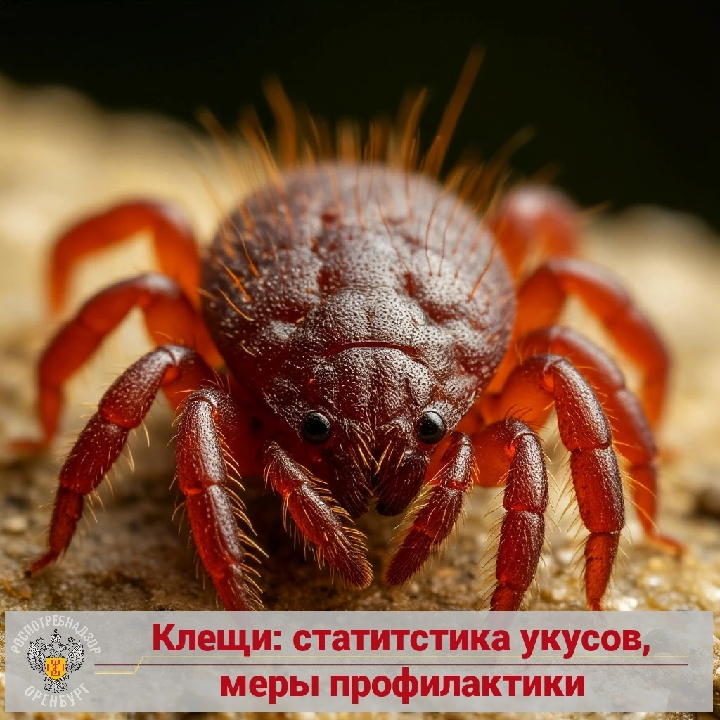 🕷️ На 15.07.2026 с укусами клещей в медицинские организации обратились 2145 пострадавш...