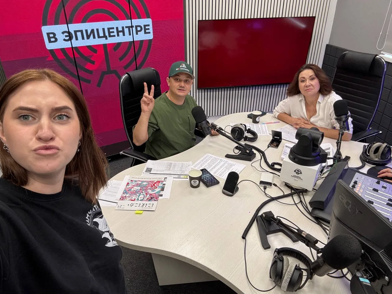 📸 Прямо сейчас главный редактор «ВСЕЙ КАМЧАТКИ» Максим Артемьев в гостях на радио «Кам...