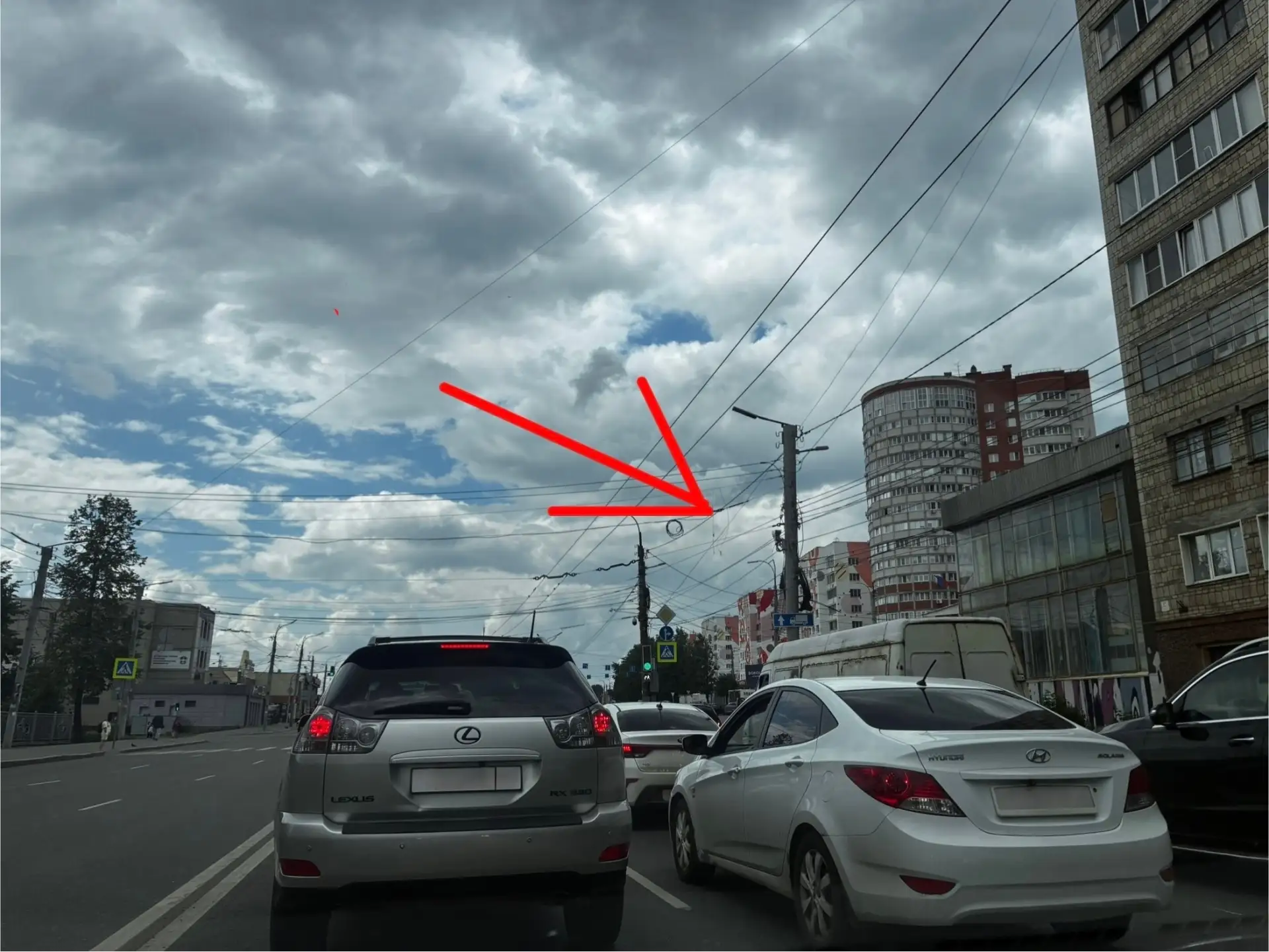 На Комсомольской, перед Октябрьским, новая камера, будьте осторожны!