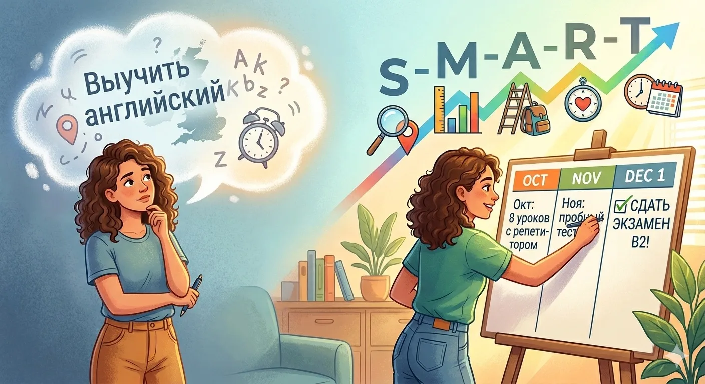 Хватит мечтать. Пора ставить цели по SMART!