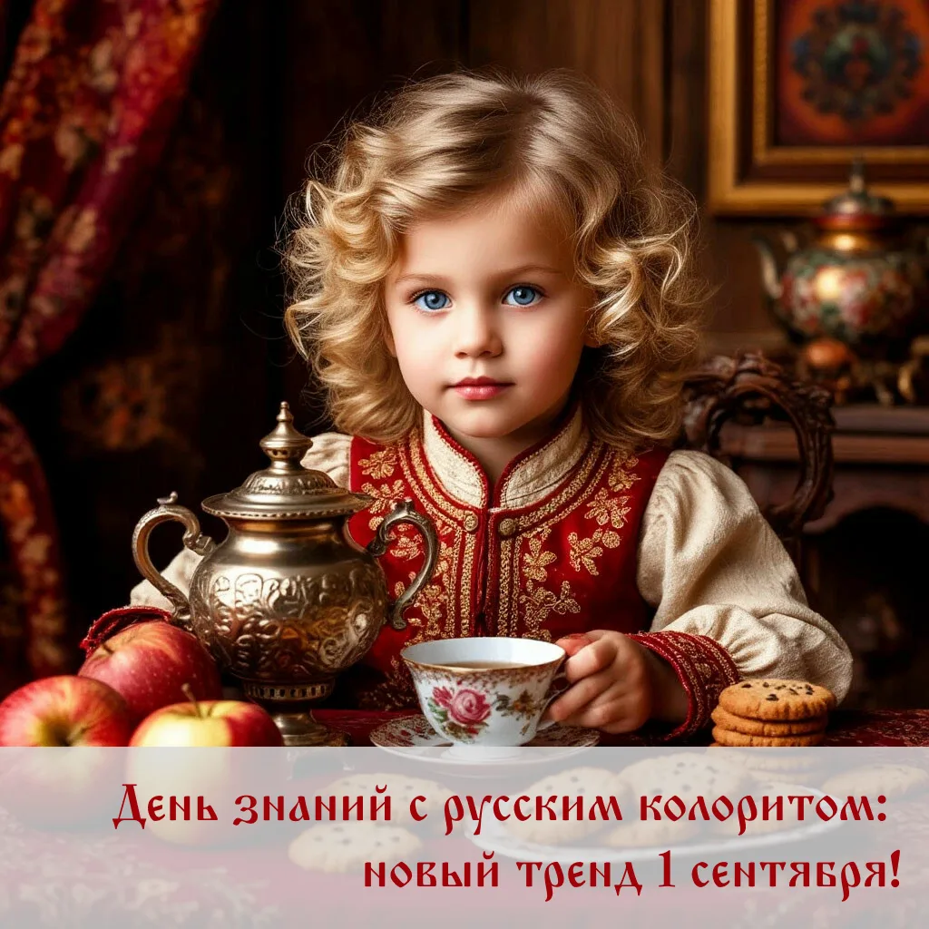 🇷🇺 День знаний с русским колоритом: новый тренд 1 сентября!