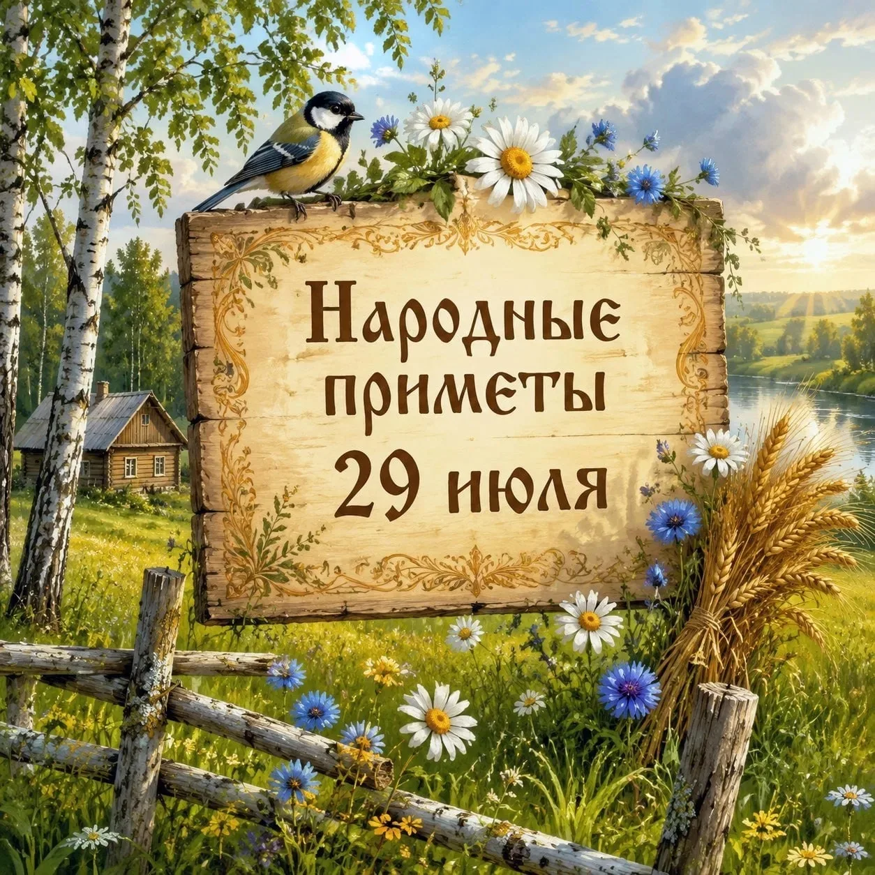 🌿 Народные приметы 29 июля — Финогеев день 🌿

29 июля на Руси отмечали Финогеев день, или Зажинки.