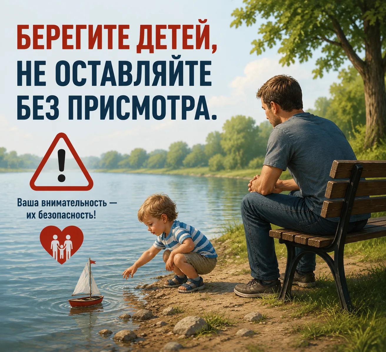 ## Важность присмотра за детьми