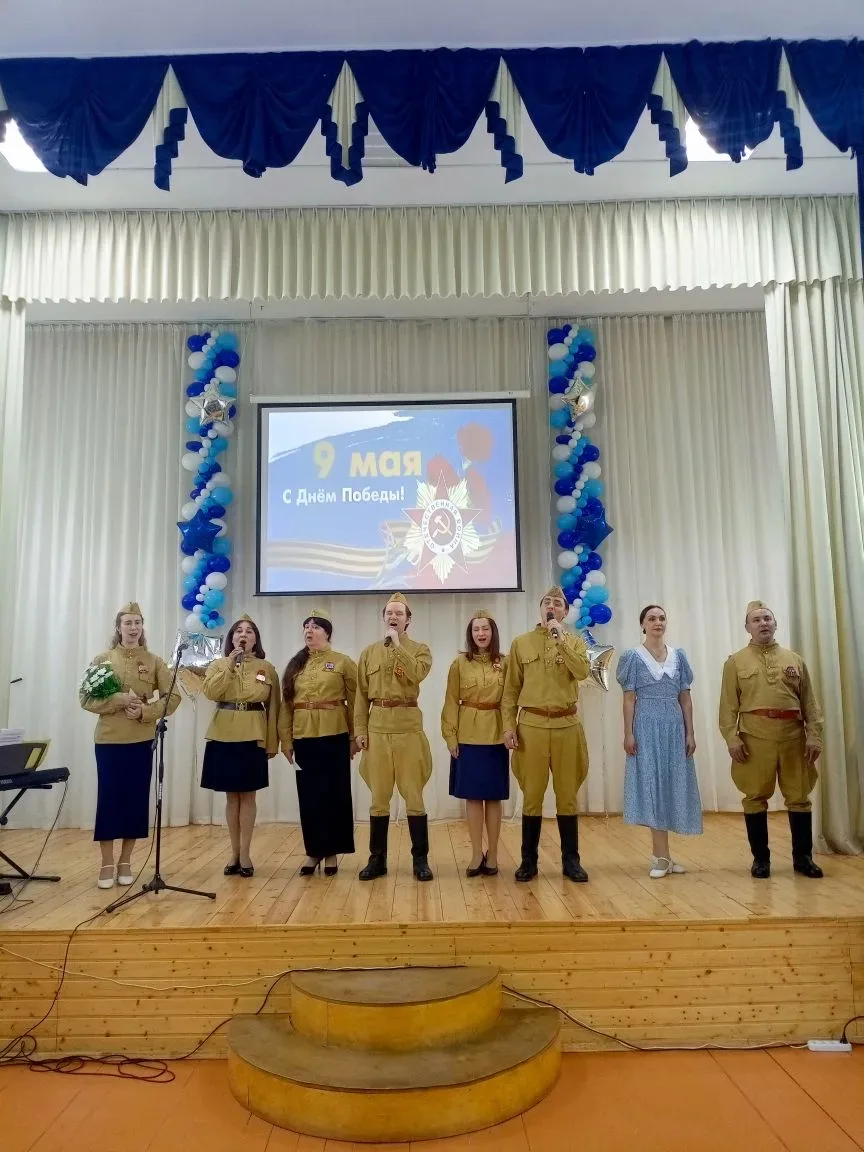 💫В рамках мероприятий, посвященных празднованию Дня Победы, перед учащимися 2-5-х классов выступили