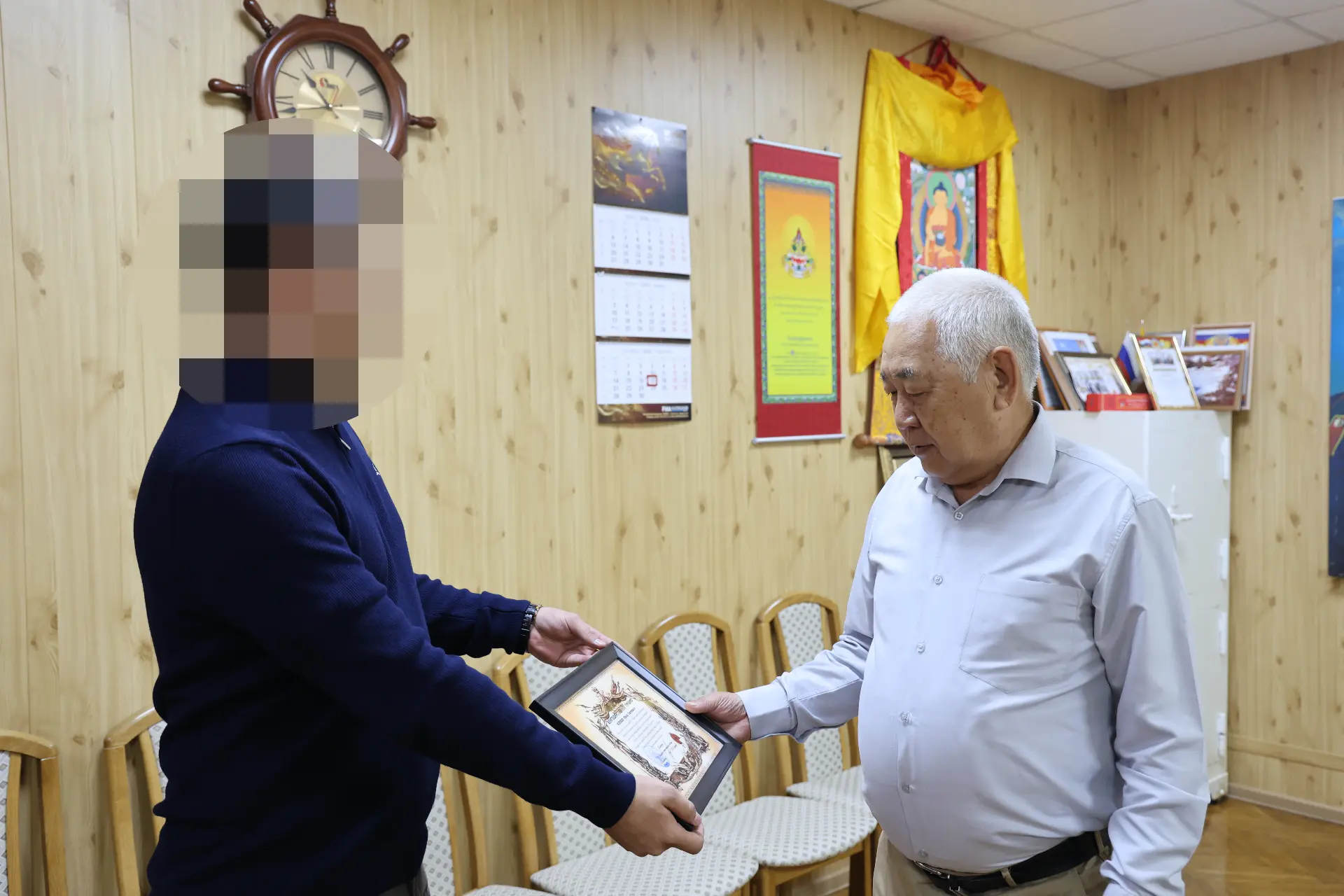 Мне было вручено Благодарственное письмо от командования 291 гвардейской артиллерийской...
