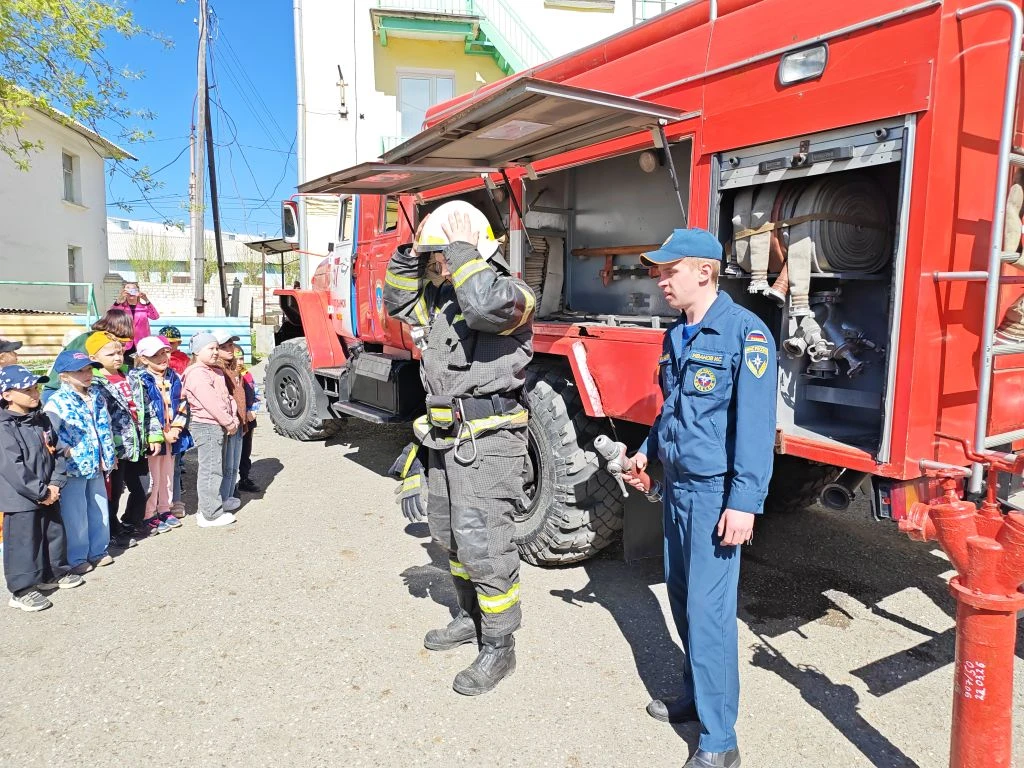 В гости к настоящим героям 🚒🔥