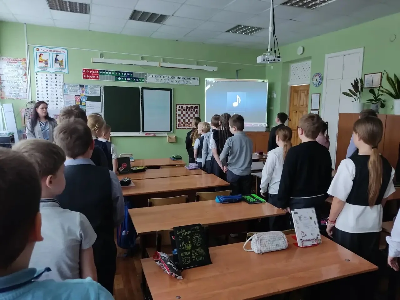 В 3 классах прошёл библиотечный урок, посвящённый одной из самых трогательных страниц истории Велико
