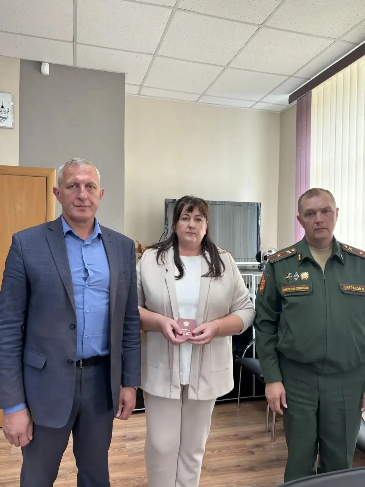 🎖️Сегодня, 2 сентября 2026 года, в администрации м.о. Сокольский заместитель главы адм...
