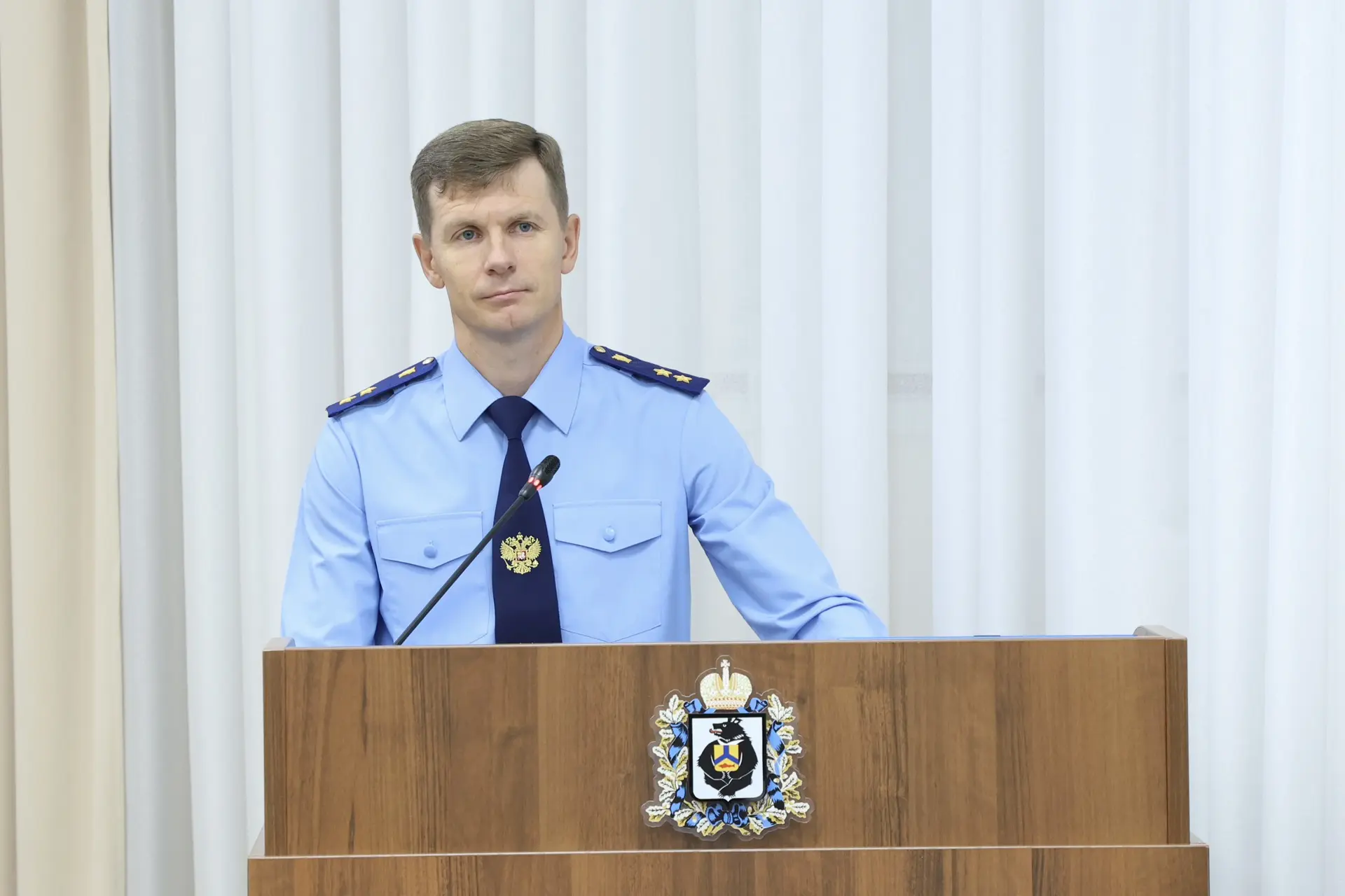 ⚡️⚡️⚡️Прокурор региона Виталий Степанов принял участие в очередном заседании Законодательной Думы Ха