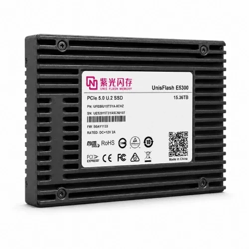 💾 UNIS Flash представила PCIe 5.0 SSD E5300 до 30,72 ТБ