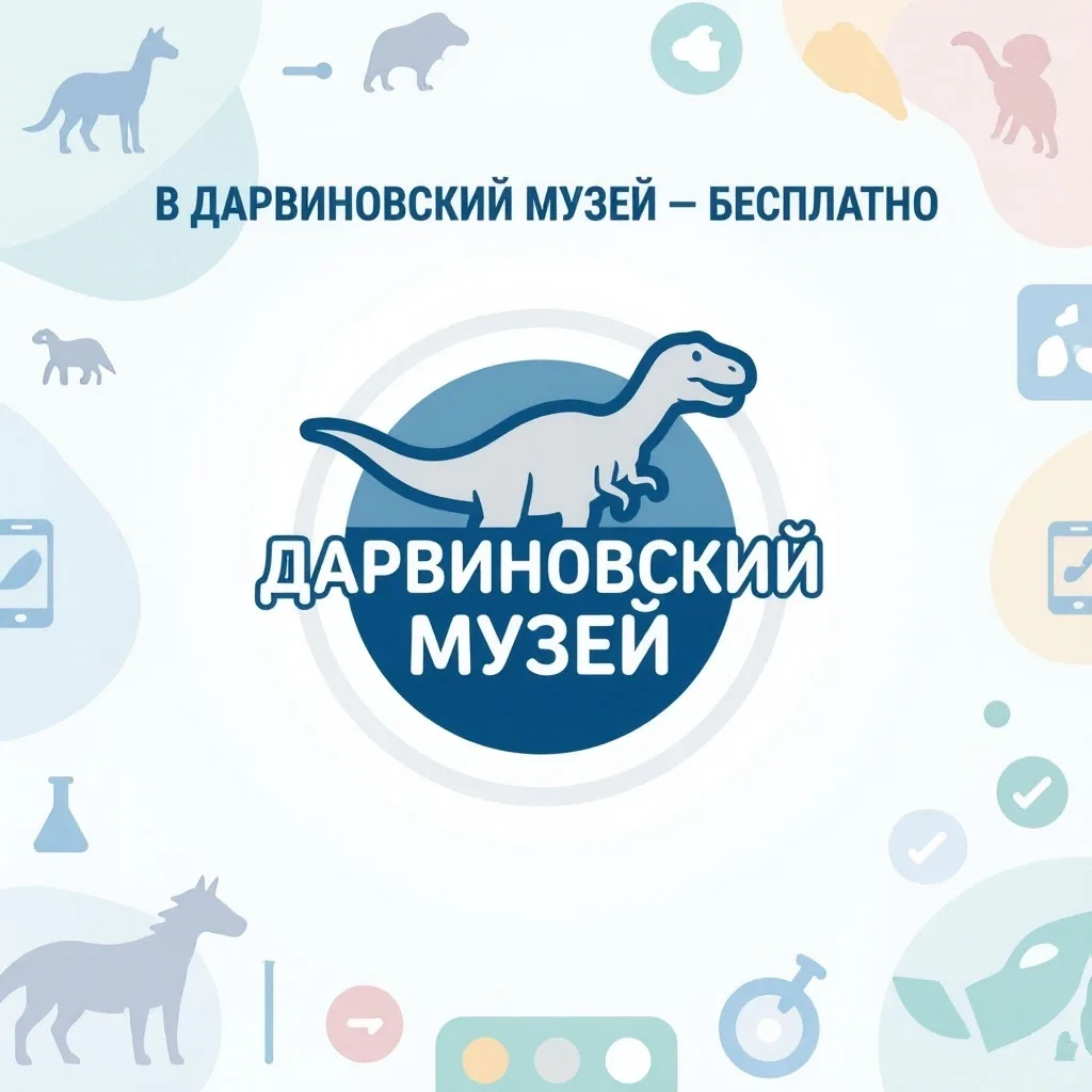 🎫 В Дарвиновский музей — бесплатно? 🤔 Раскрываем тайны! 🧐
Если вам от 14 до 22 лет, то самое врем