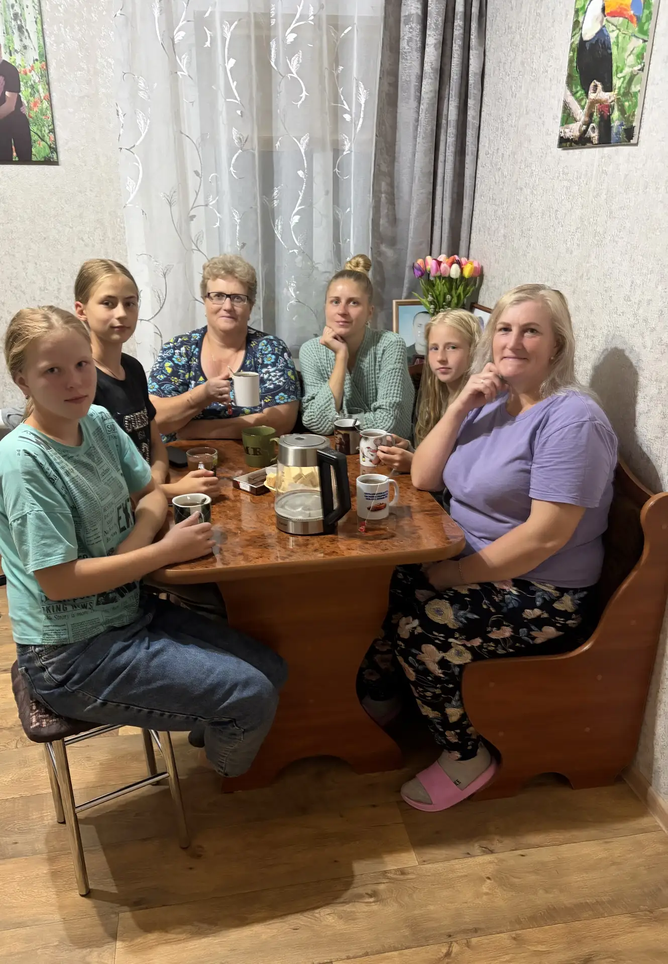 Наш крайний вечерок в Андреевке. 🌙