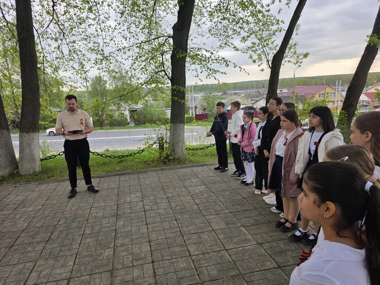 В рамках Марафона "Наследники Победы", посвященного 81 годовщине Великой Победы, активисты нашей шко