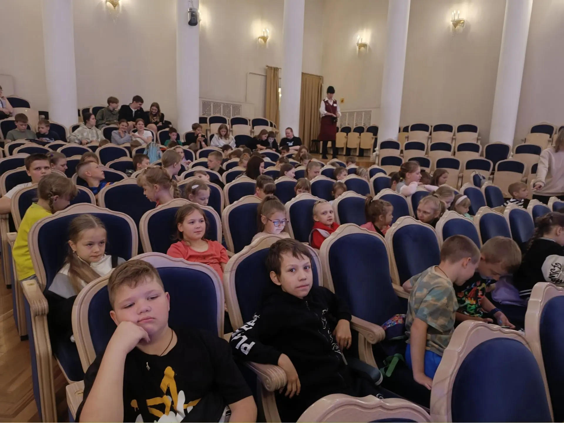 Ребята из нашего лагеря побывали в филармонии! 🎶