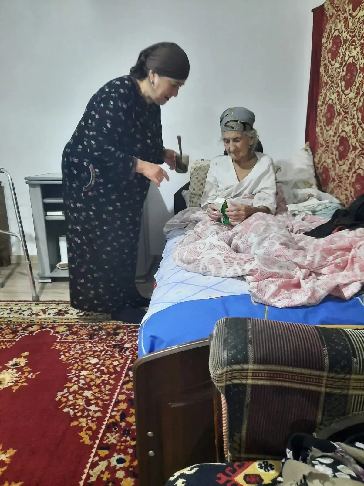 📍Социальные работницы отделения социального обслуживания на дому граждан пожилого возраста и инвали