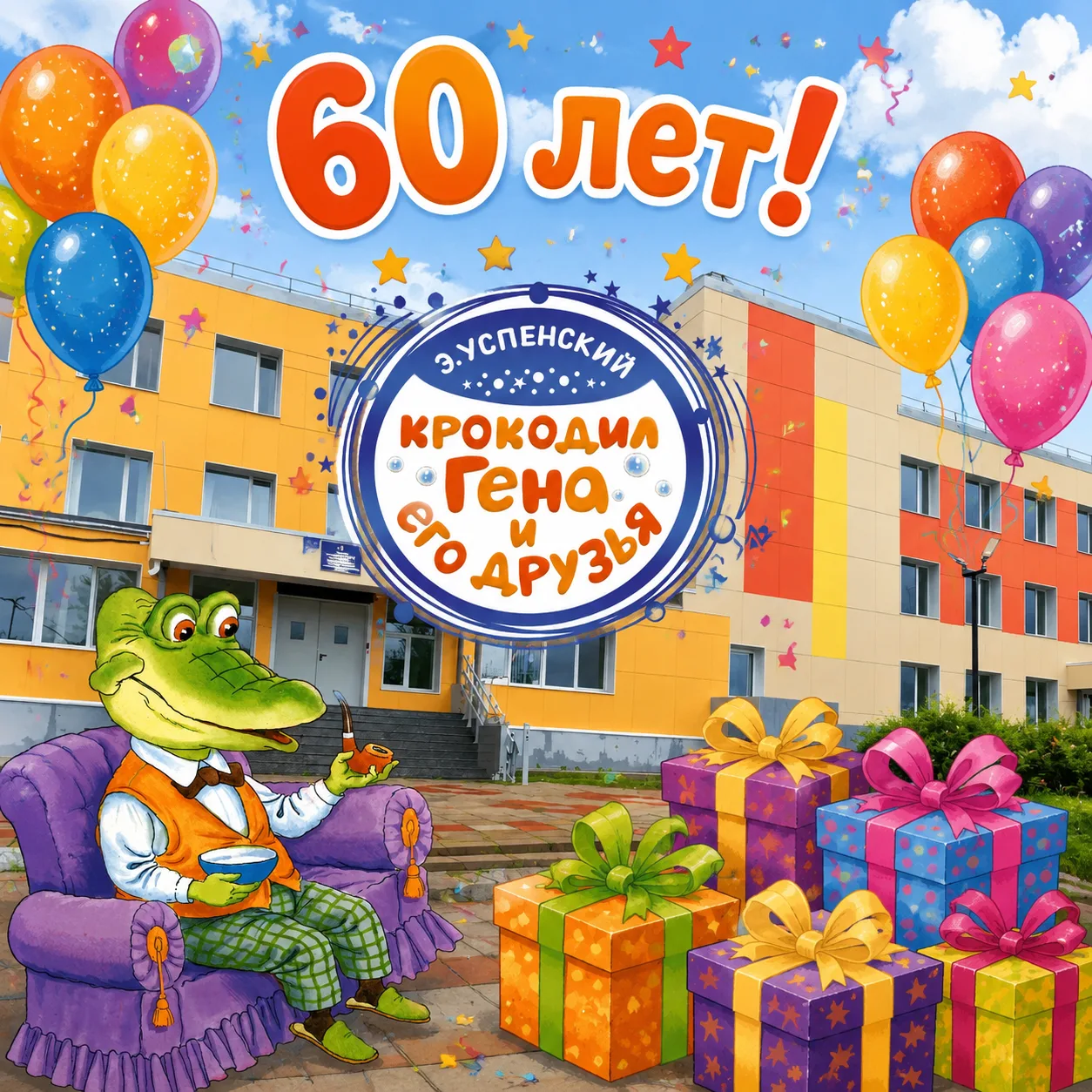 🎈Чебурашке — 60 лет!