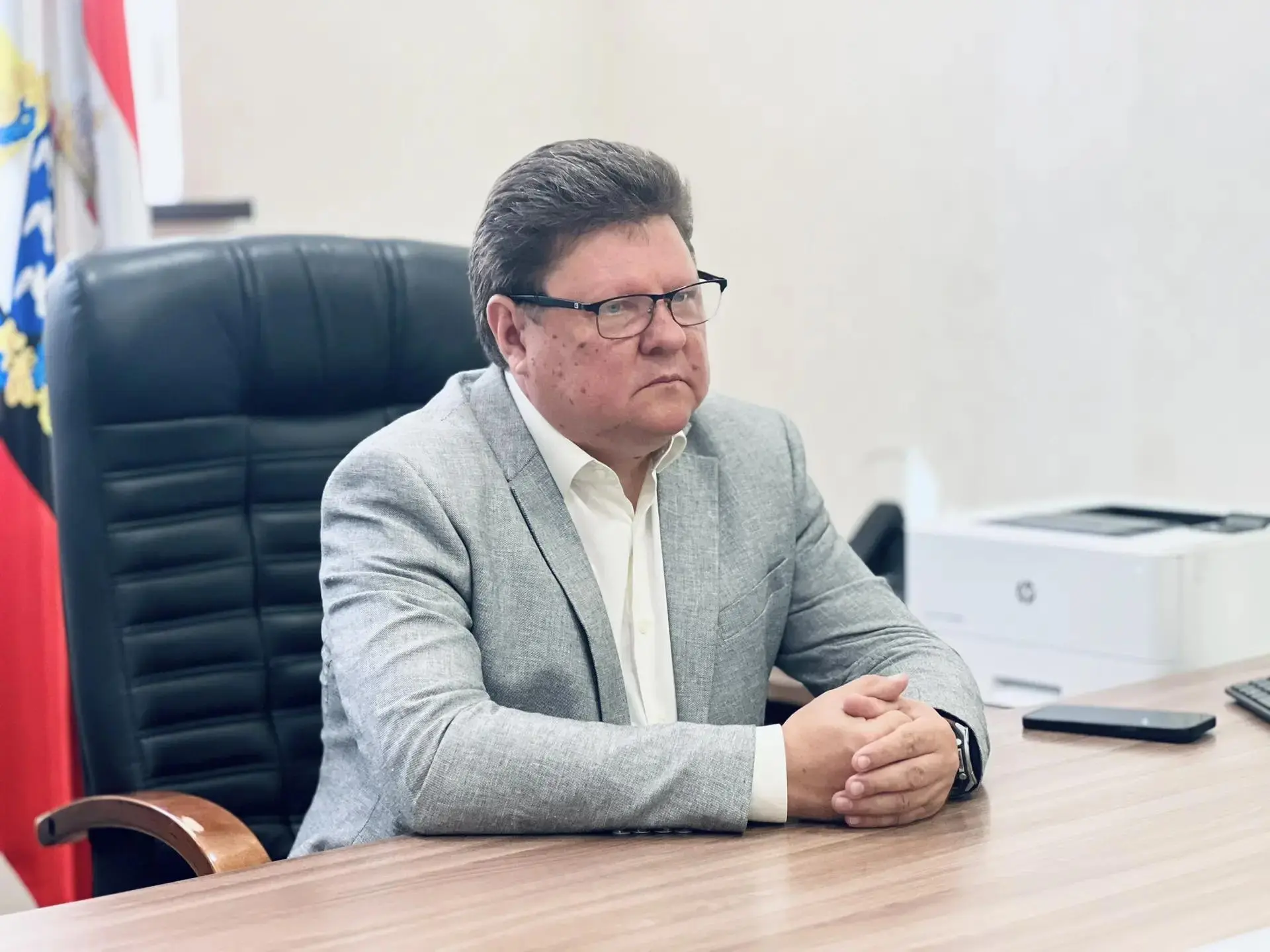 Сегодня министр цифрового развития и связи Курской области Сергей Кожевников провёл лич...