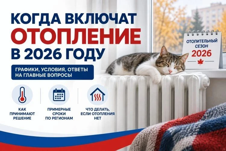 Важно: начало отопительного сезона в округе переносится.