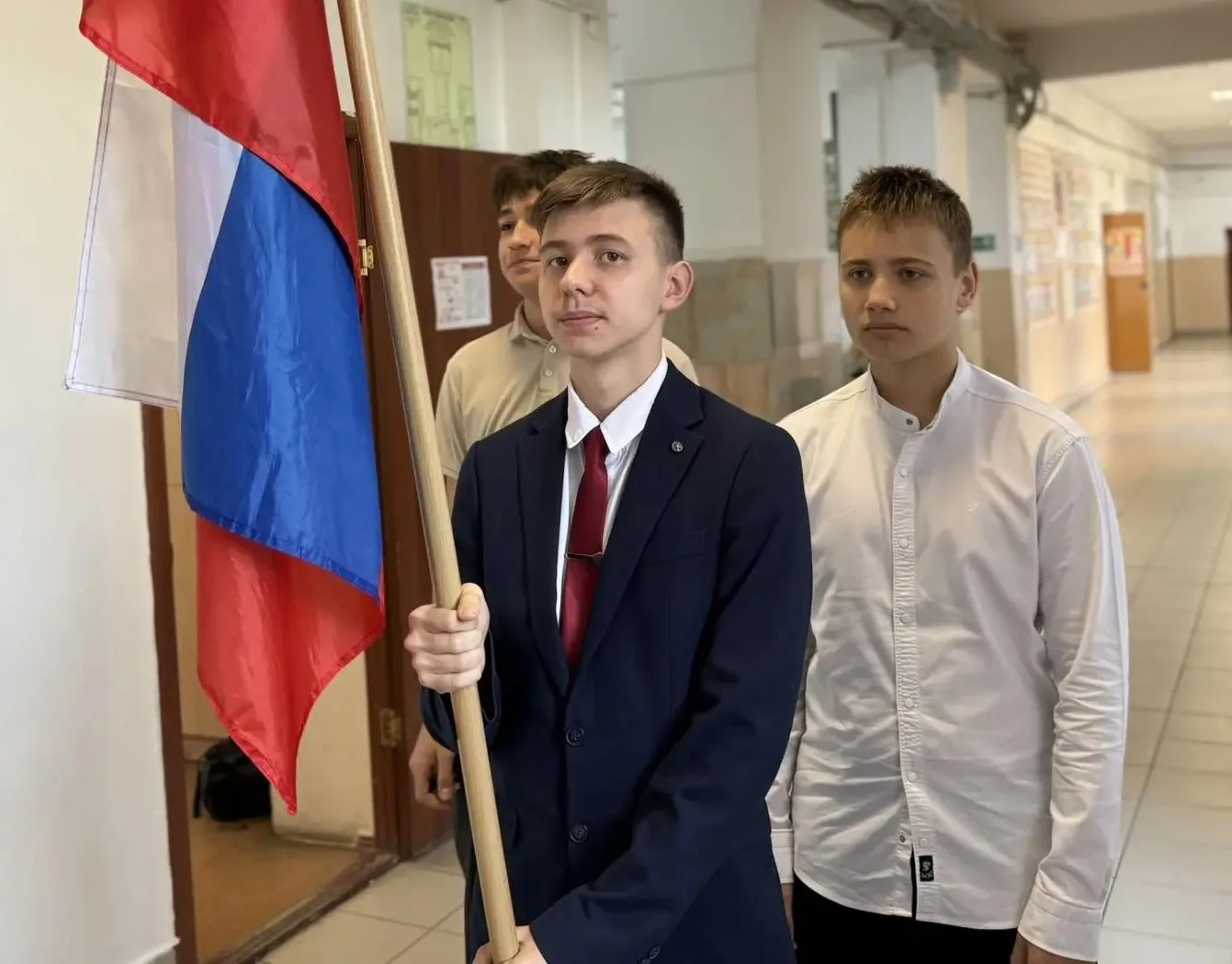 🇷🇺Церемония размещения Государственного флага Российской Федерации