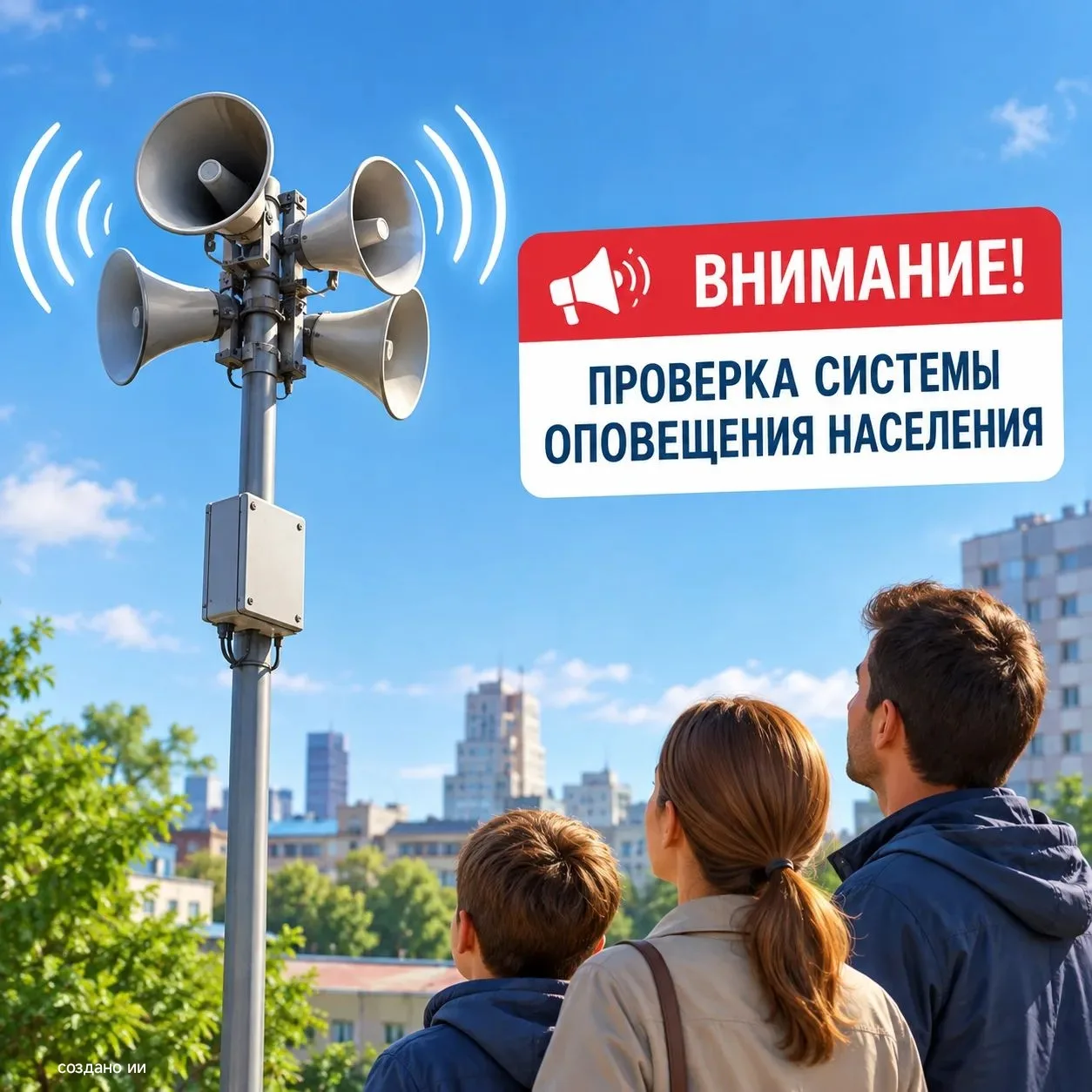 Внимание тревога