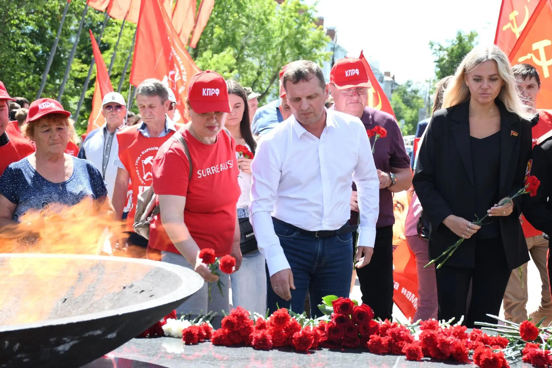 Виктория Николаева: "Этот день навсегда останется в памяти нашего народа". В Дзержинске состоялись м