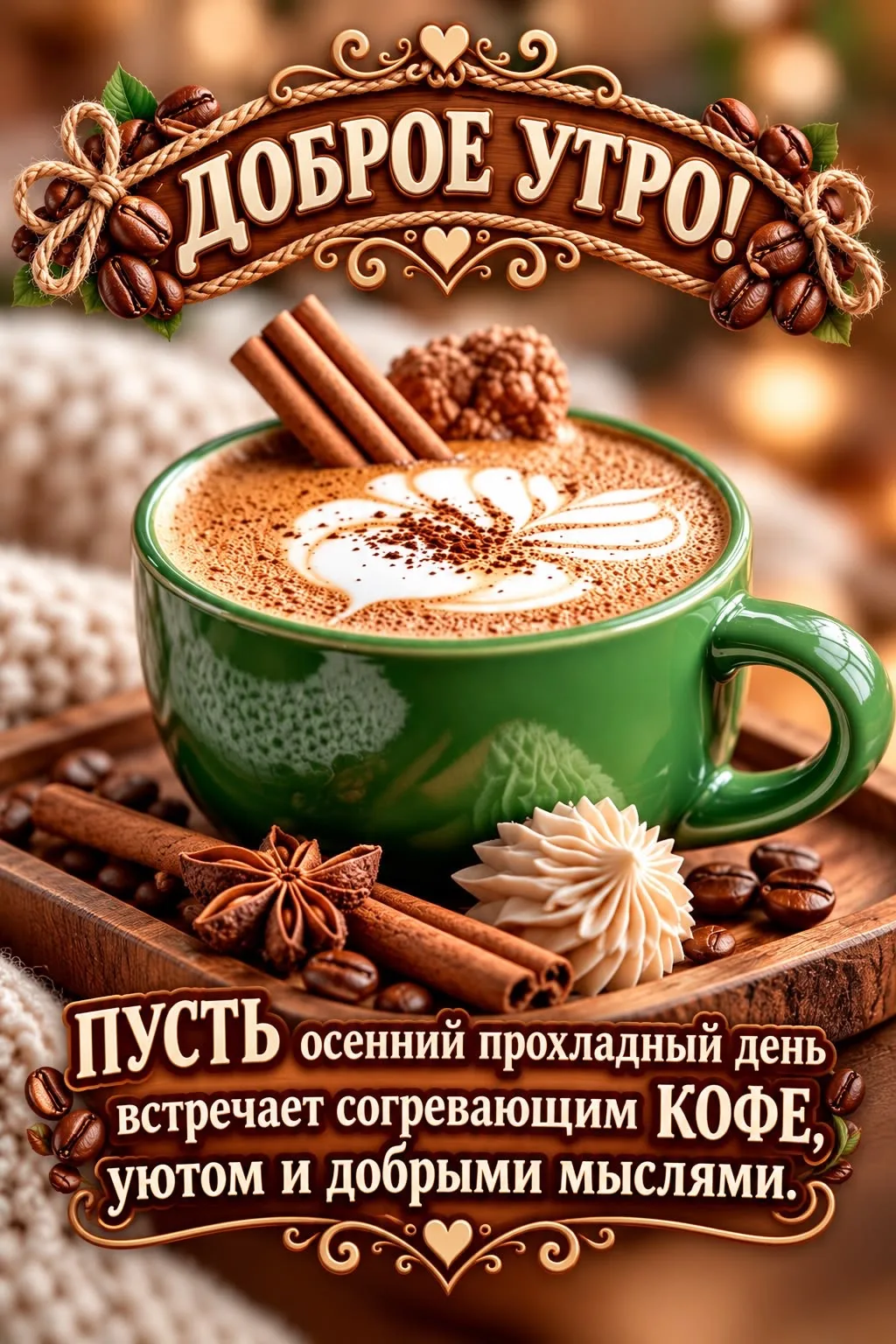 Вкусного кофе с