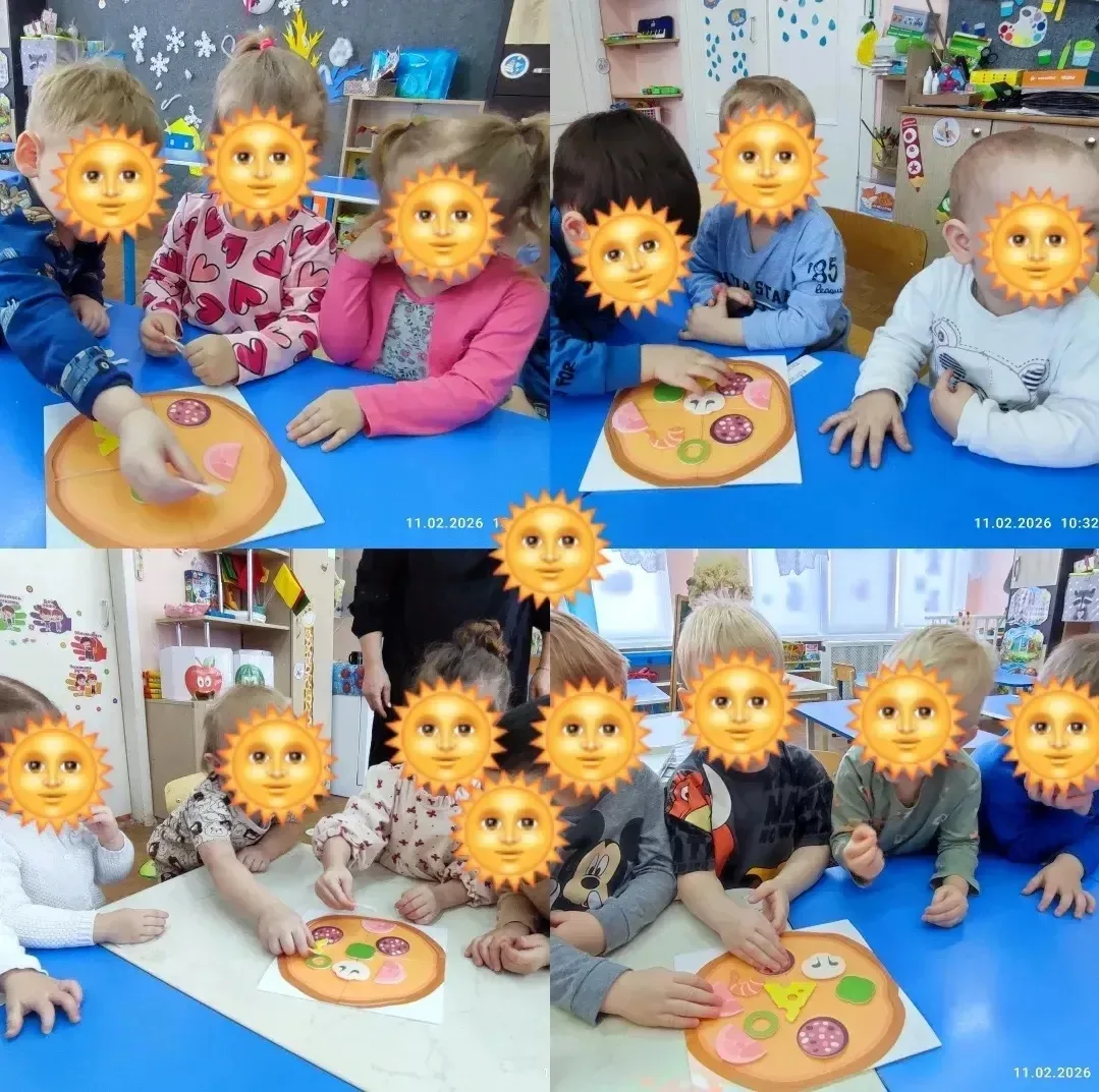 🍕 Шеф-повара в деле!  В группе №12 открылась самая настоящая пиццерия! 👨‍🍳👩‍🍳