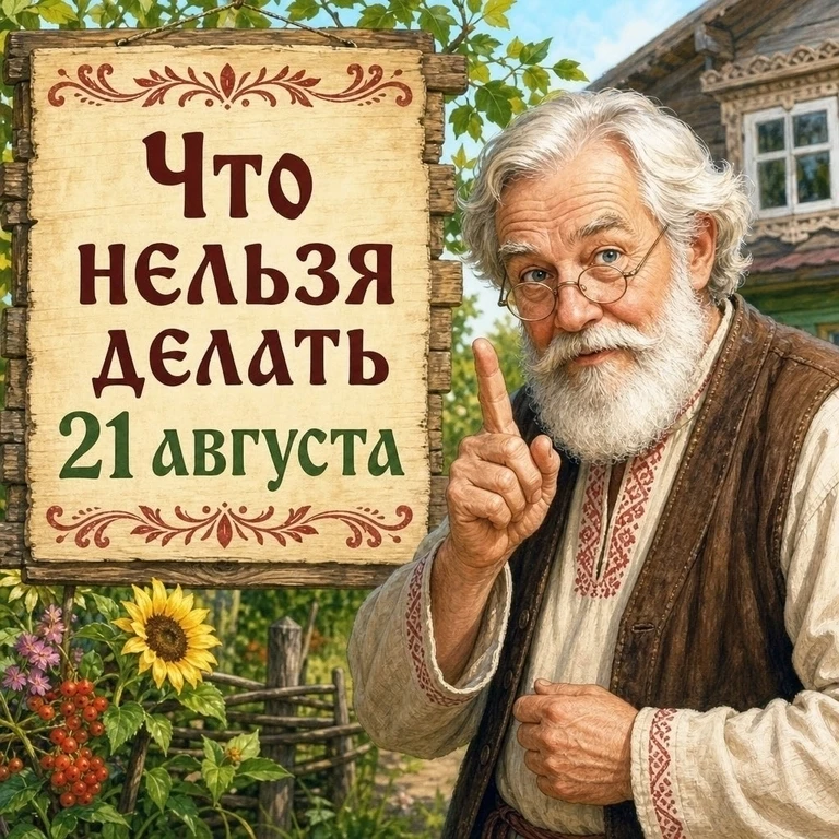 🚫 Что нельзя делать 21 августа