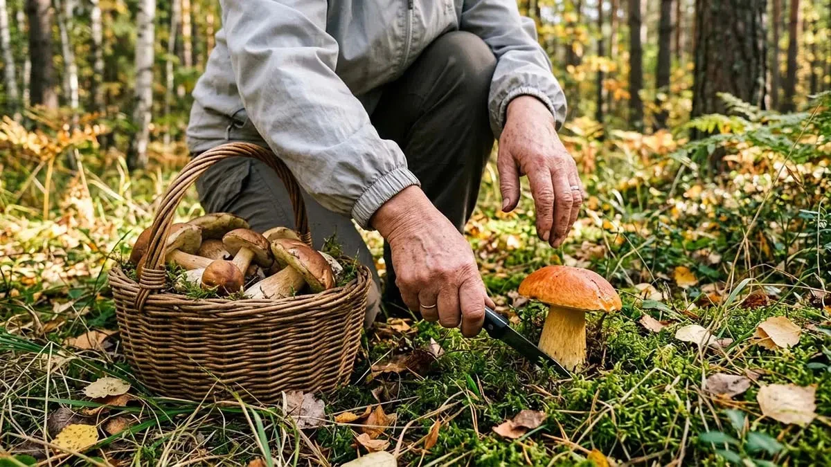 🍄 Как правильно собирать грибы: срезать или выкручивать