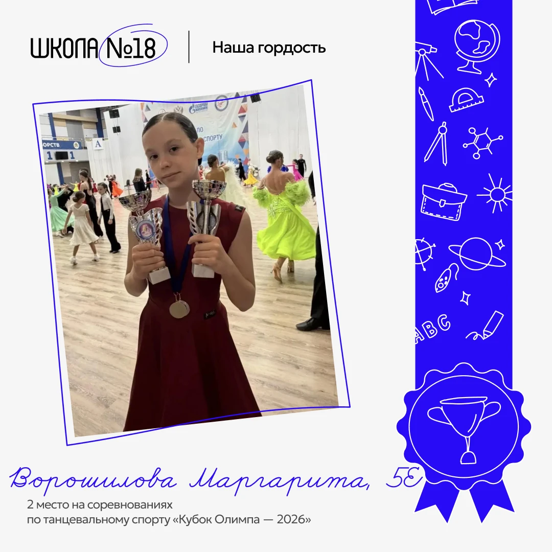 🥈 Серебро на «Кубке Олимпа — 2026»!